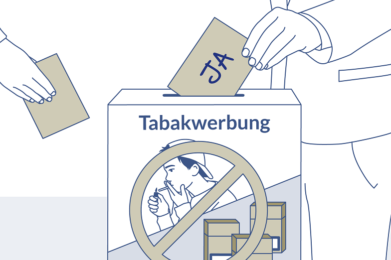 Schweiz schützt Kinder und Jugendliche<br>vor Tabakwerbung