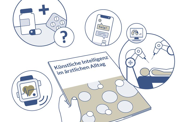 Broschüre «Künstliche Intelligenz<br>im ärztlichen Alltag»