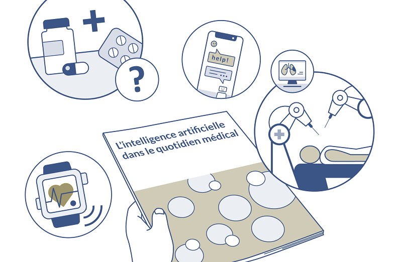 Brochure « L’intelligence artificielle dans le quotidien médical »